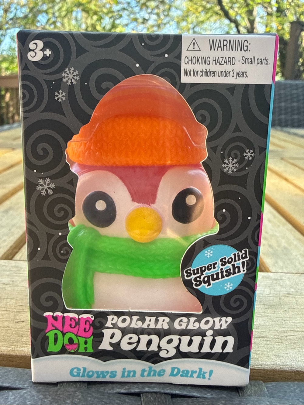 NeeDoh Polar Glow Penguin